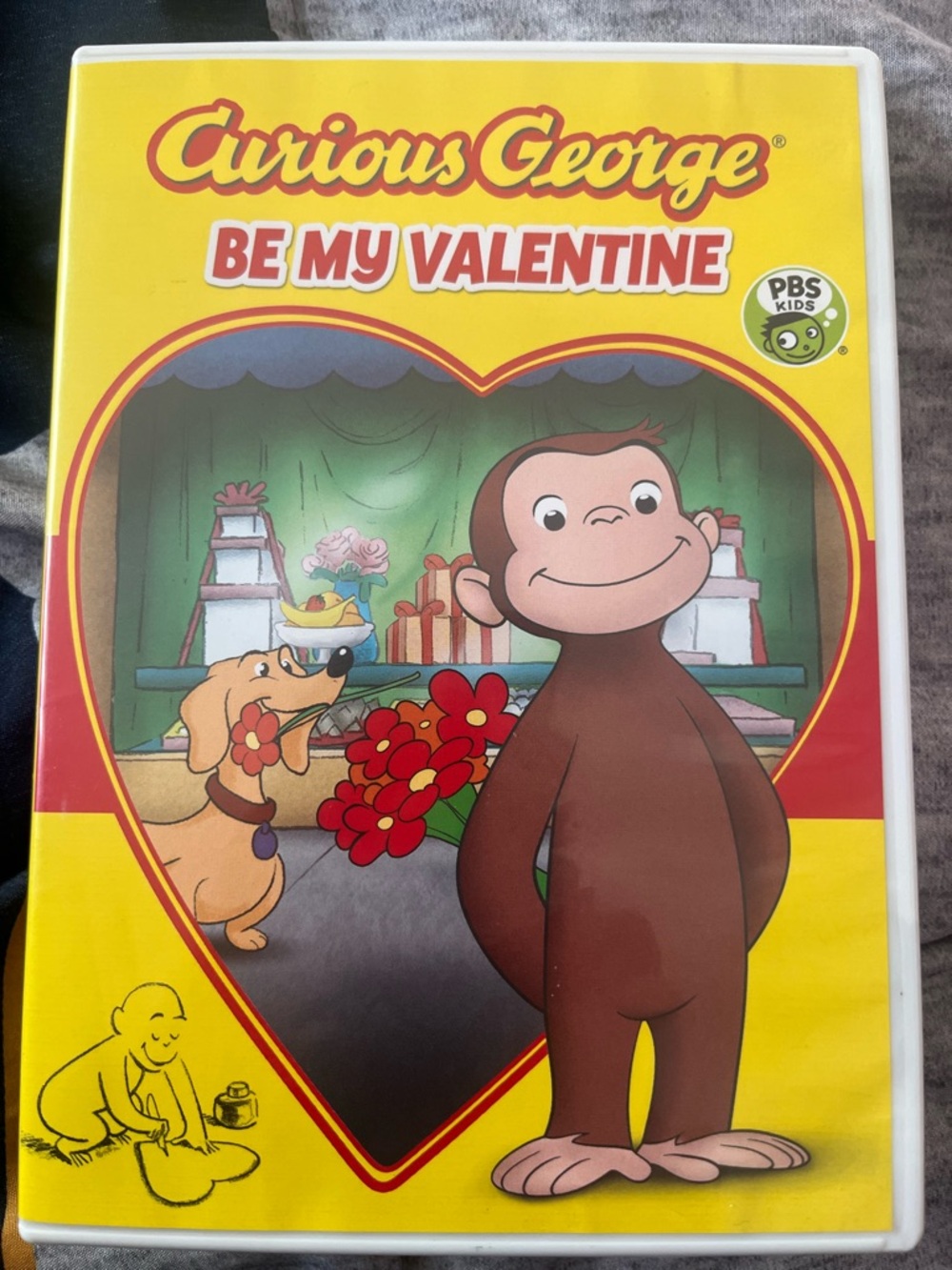 Curious George Be My Valentine DVD